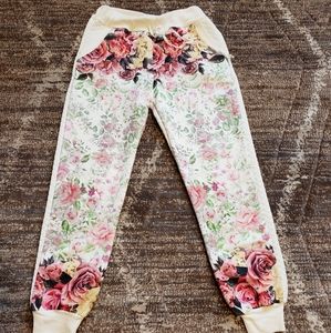 Women's Floral Printed Sweatpants